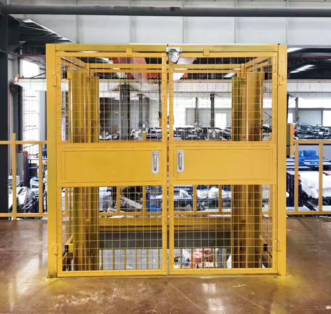 珠海智能导轨式升降机亮相